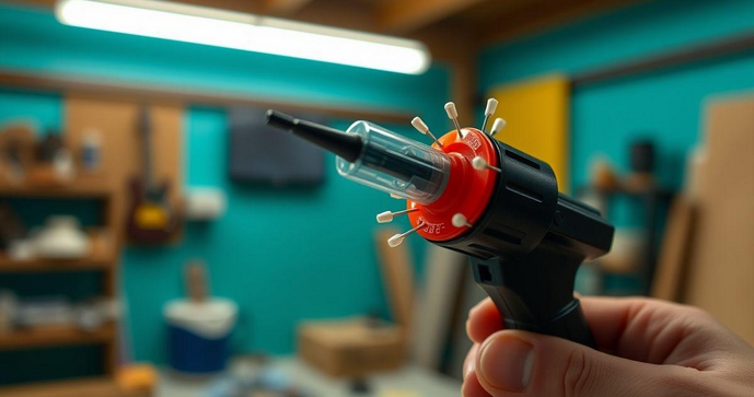 Aplicador de pino plástico é a solução ideal para montagem rápida e eficiente em diversos projetos.