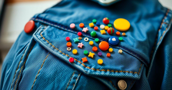 Como Fixar Pins Coloridos com Estilo e Criatividade Como Fixar Pins Coloridos com Estilo e Criatividade